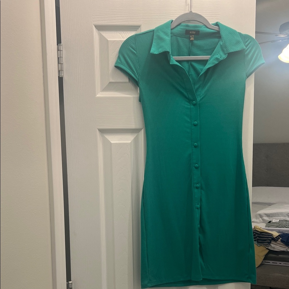 Green dress